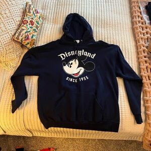 Disney Black Hoodie with Mickey Mouse Graphic